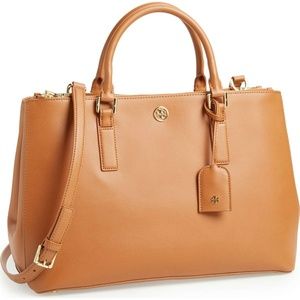 Tory Burch Robinson Double Zip Tote